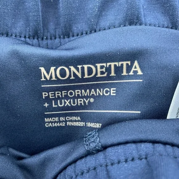 Mondetta High Rise Walking Skort Tencel Blend Navy Blue Womens NWT 5207 - Picture 3 of 10
